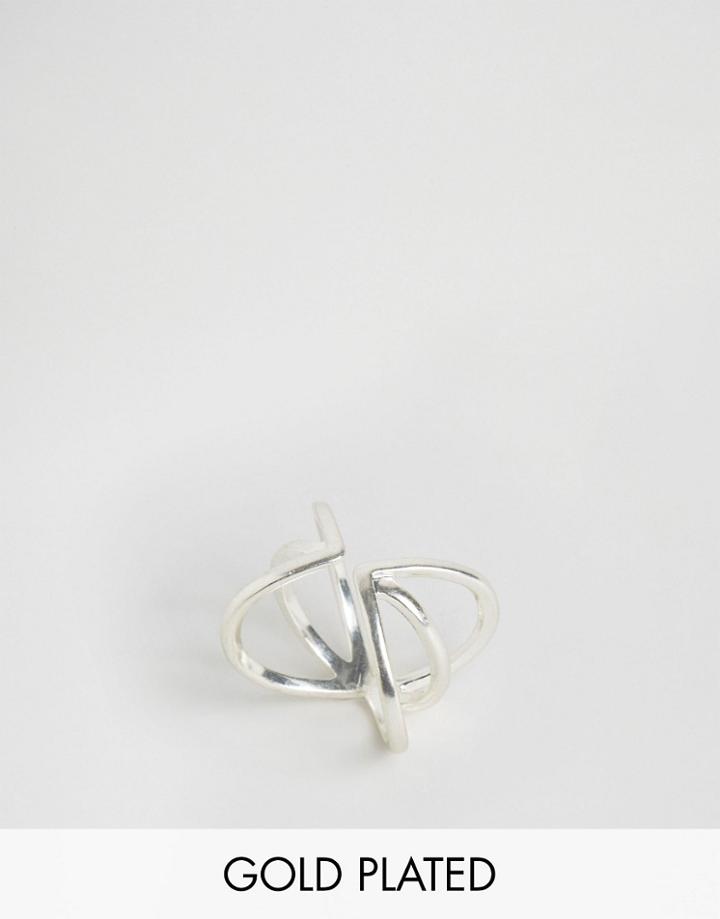 Pilgrim Adjustable Ring - Silver