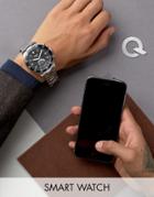 Fossil Q Ftw1126 Crewmaster Smart Watch - Silver