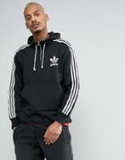 Adidas Originals Ac Terry Hoodie In Black Bk7191 - Black