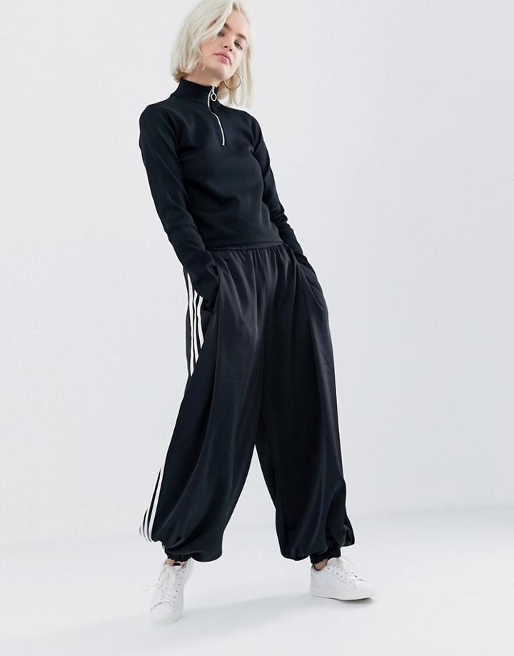 Adidas Originals Tlrd Hareem Pants In Black - Black