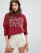 Gandys Vintage Logo Sweatshirt - Red