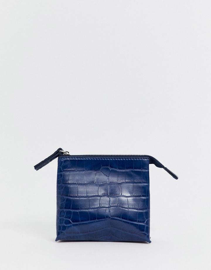 French Connection Lea Croc Zip Ladies' Wallet
