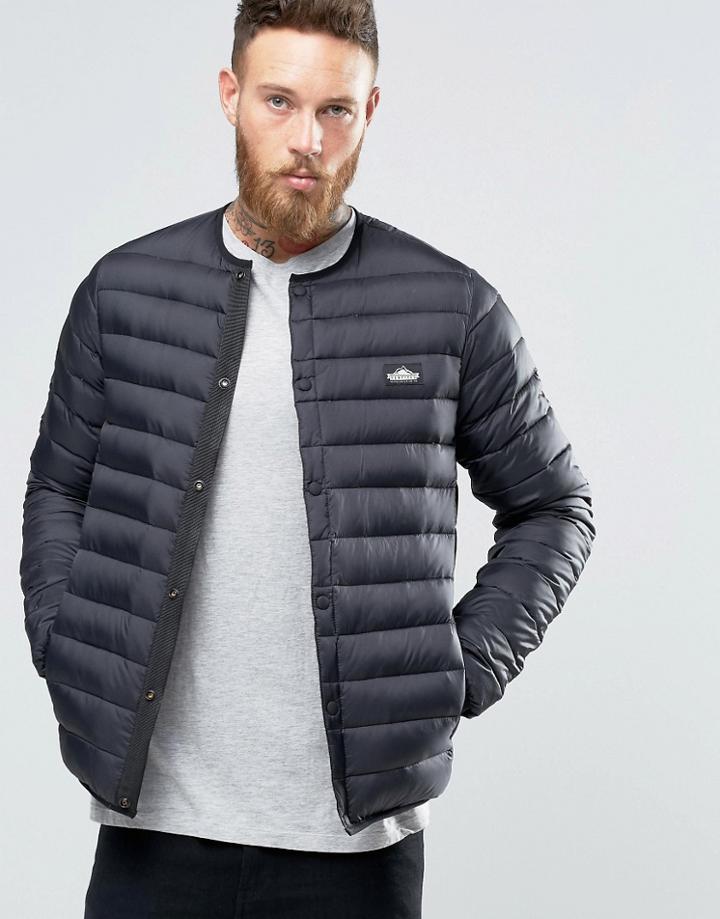 Penfield Chillmark Down Quilted Jacket Lightweight - Black