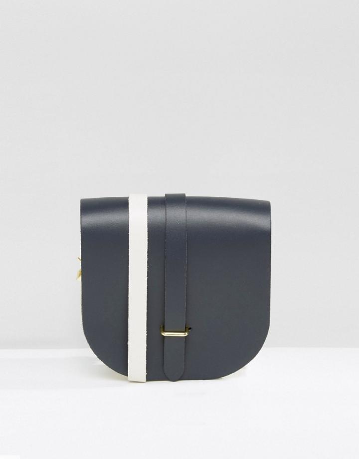 The Cambridge Satchel Company Saddle Bag - Navy