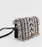 Aldo Adydda Tweed Jewel Crossbody Bag