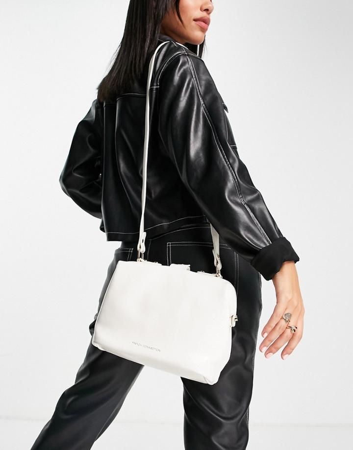 French Connection Shoulder Bag In Off White