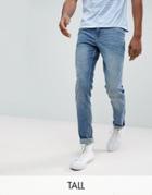Cheap Monday Tall Tight Skinny Jeans Renew Blue - Blue