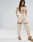 Puma X Fenty Suspenders Pant - Gray