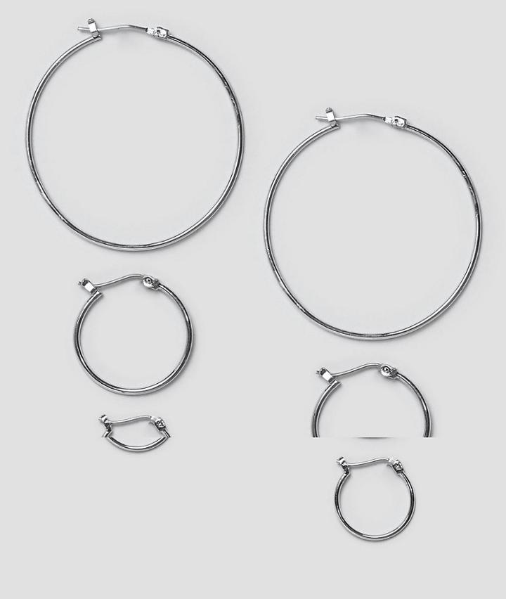 Pieces Belinda Hoop Multipack Earrings