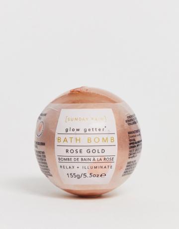 Sunday Rain Bath Bomb Rose-no Color