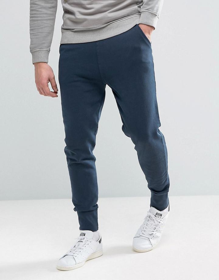 Celio Joggers With Drawcord Waist - Navy