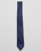 Jack & Jones Paisley Tie In Navy - Navy