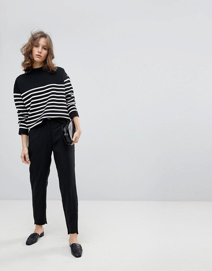 Selected Tailored Pants Pants - Black