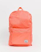 Herschel Supply Co Daypack Packable Neon Coral Festival Backpack-pink