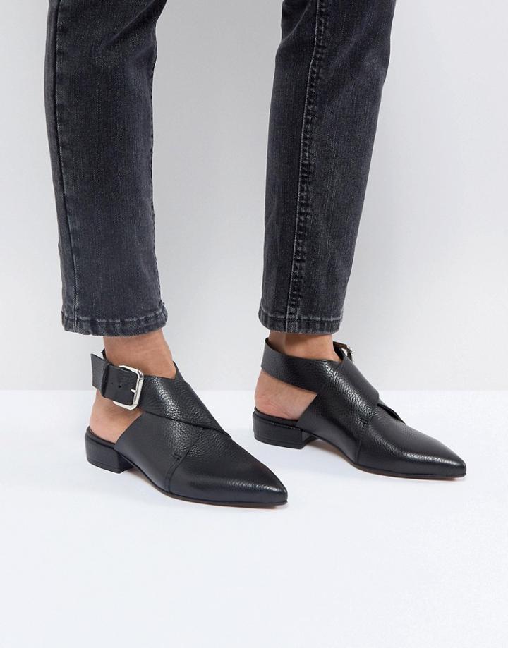 Asos Matlock Leather Shoes - Black