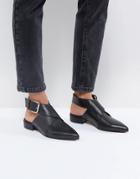 Asos Matlock Leather Shoes - Black