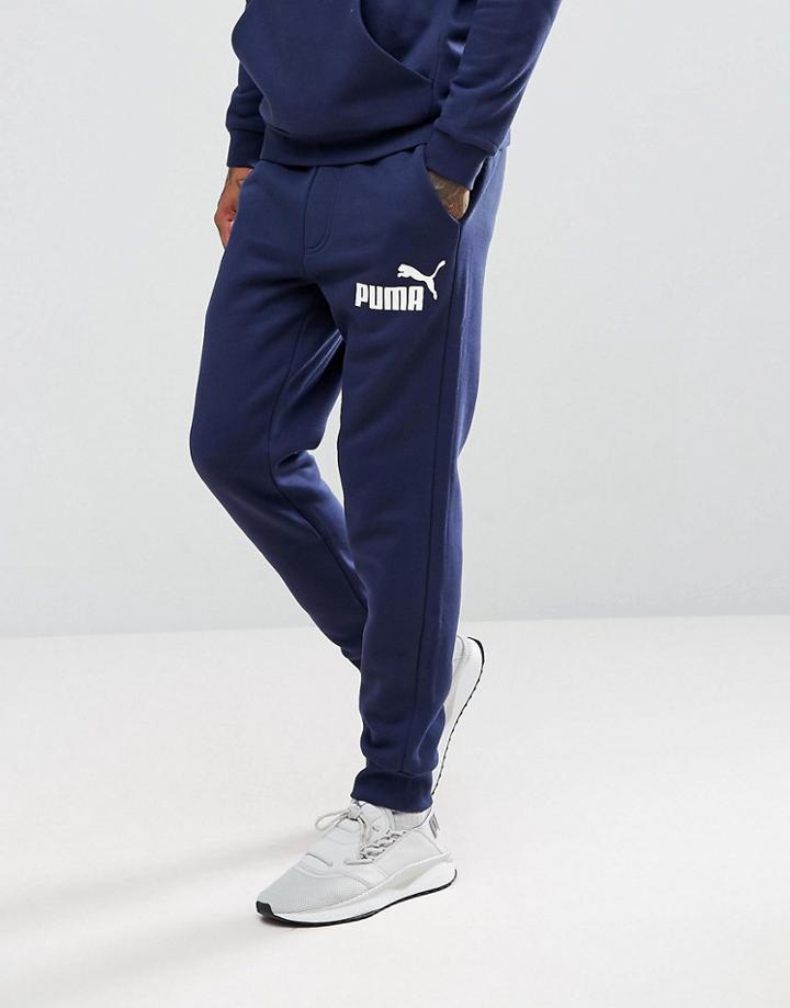 Puma Ess No.1 Joggers In Navy 83826406 - Navy