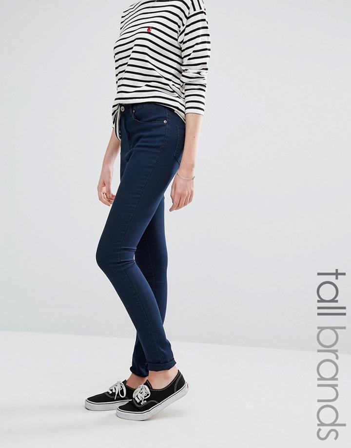 Brave Soul Tall Skinny Jeans - Blue