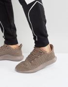 Adidas Originalstubular Shadow Sneakers In Brown Bb8974 - Brown