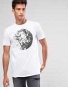 Globe Planet T-shirt - White