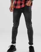 Only & Sons Skinny Fit Jeans In Gray - Gray