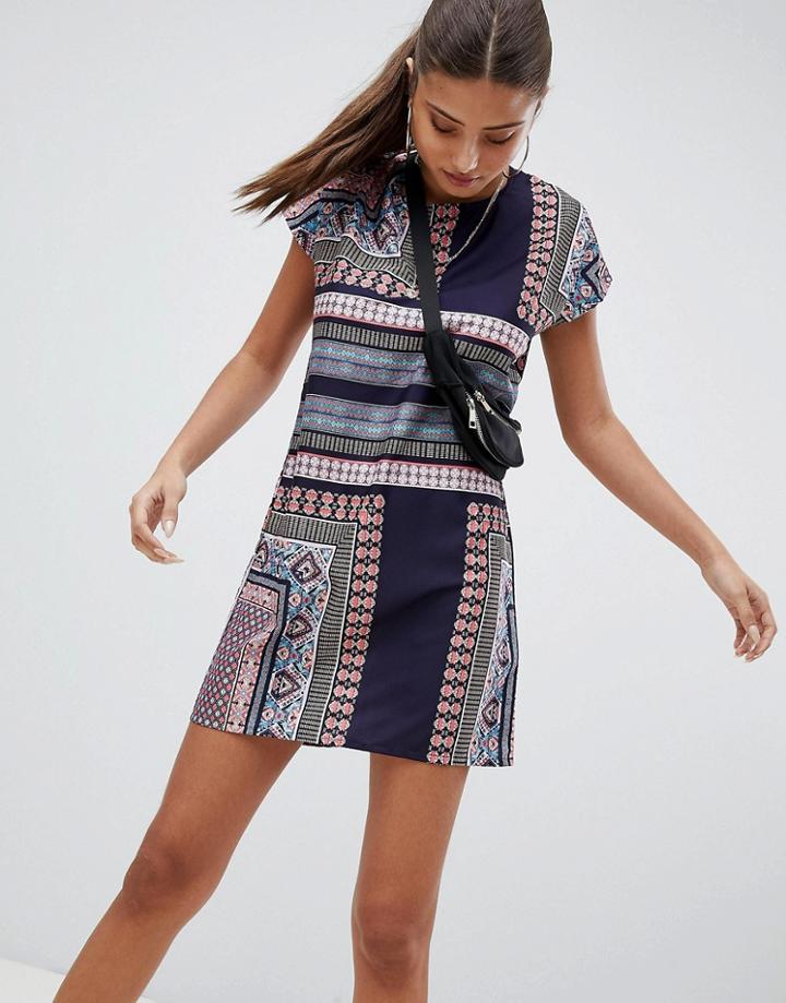 Noisy May Festival Print Dress - Multi