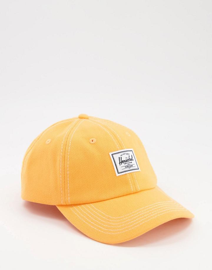 Herschel Supply Co. Sylas Cap In Orange Denim