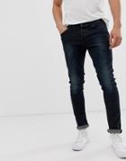 Only & Sons Skinny Jeans In Mid Blue - Blue