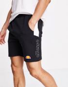 Ellesse Reflective Logo Shorts In Black