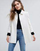 Helene Berman Topper Coat - White