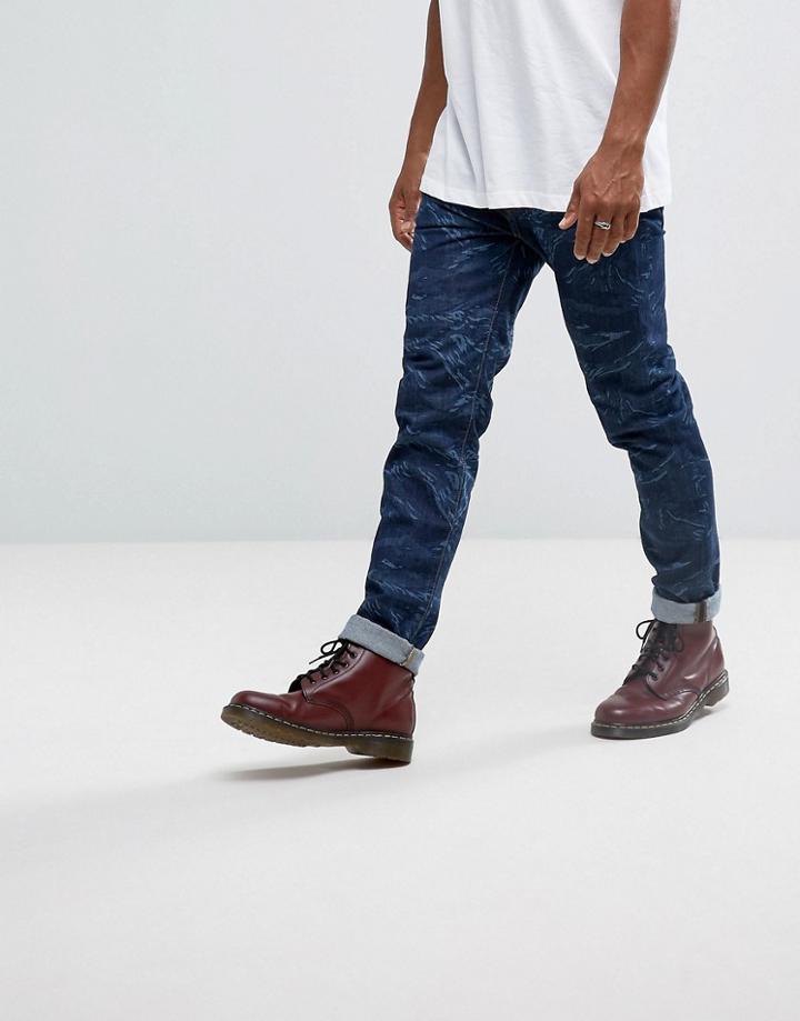 Dr Martens X Edwin Camo Jeans - Blue