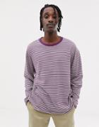 Weekday Per Sweatshirt In Purple - Purple