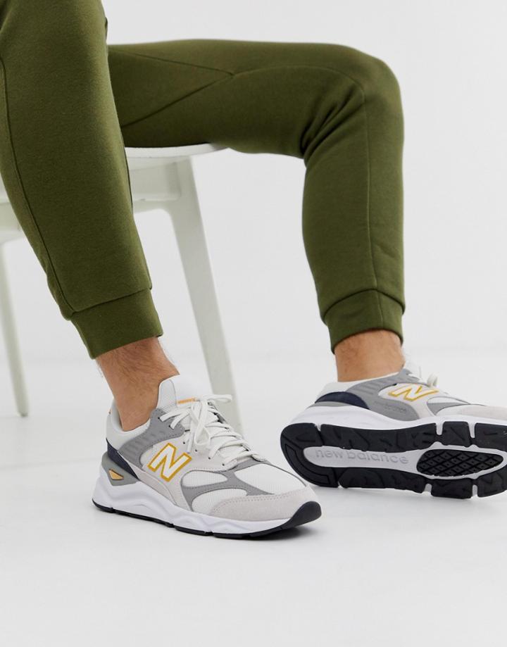 New Balance X90 Sneakers In White - White