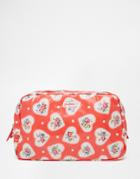 Cath Kidston Classic Box Toiletry Bag - Lace Hearts - Lace Hearts