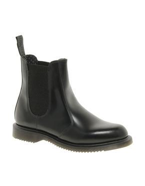 Dr Martens Kensington Flora Black Chelsea Boots - Black