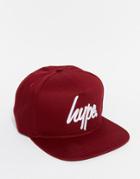 Hype Logo Snapback Cap - Red