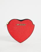 Love Moschino Heart Zip Ladies' Wallet - Red
