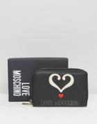 Love Moschino Heart Detail Purse - Black