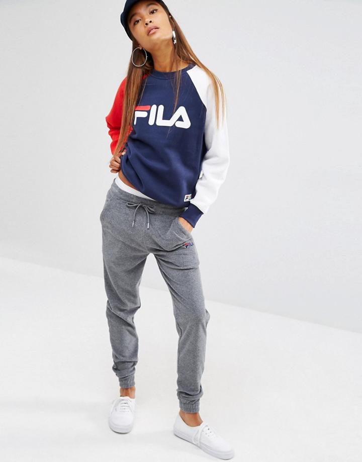 Fila Baggy Boyfriend Sweat Pants - Gray