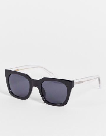 A.kjaerbede Nancy Square Sunglasses In Black