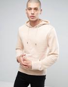 Another Influence Burn Out Hoodie - Beige