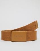 Carhartt Wip Clip Belt In Brown - Brown