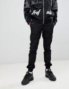 Profound Aesthetic Racing Track Joggers In Black - Black