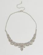 New Look Matching Leaf Necklace - White