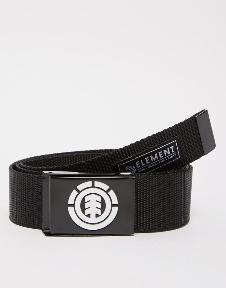 Element Beyond Webbing Belt - Black