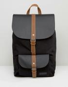 Forbes & Lewis Leather Lincoln Backpack In Black - Black