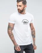 Asos T-shirt With Digger Print - White