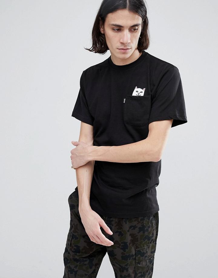 Rip'n'dip Lord Nermal T-shirt In Black - Black