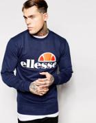 Ellesse Sweatshirt With Classic Logo - Navy