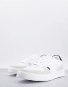 River Island Low Top Sneakers In White